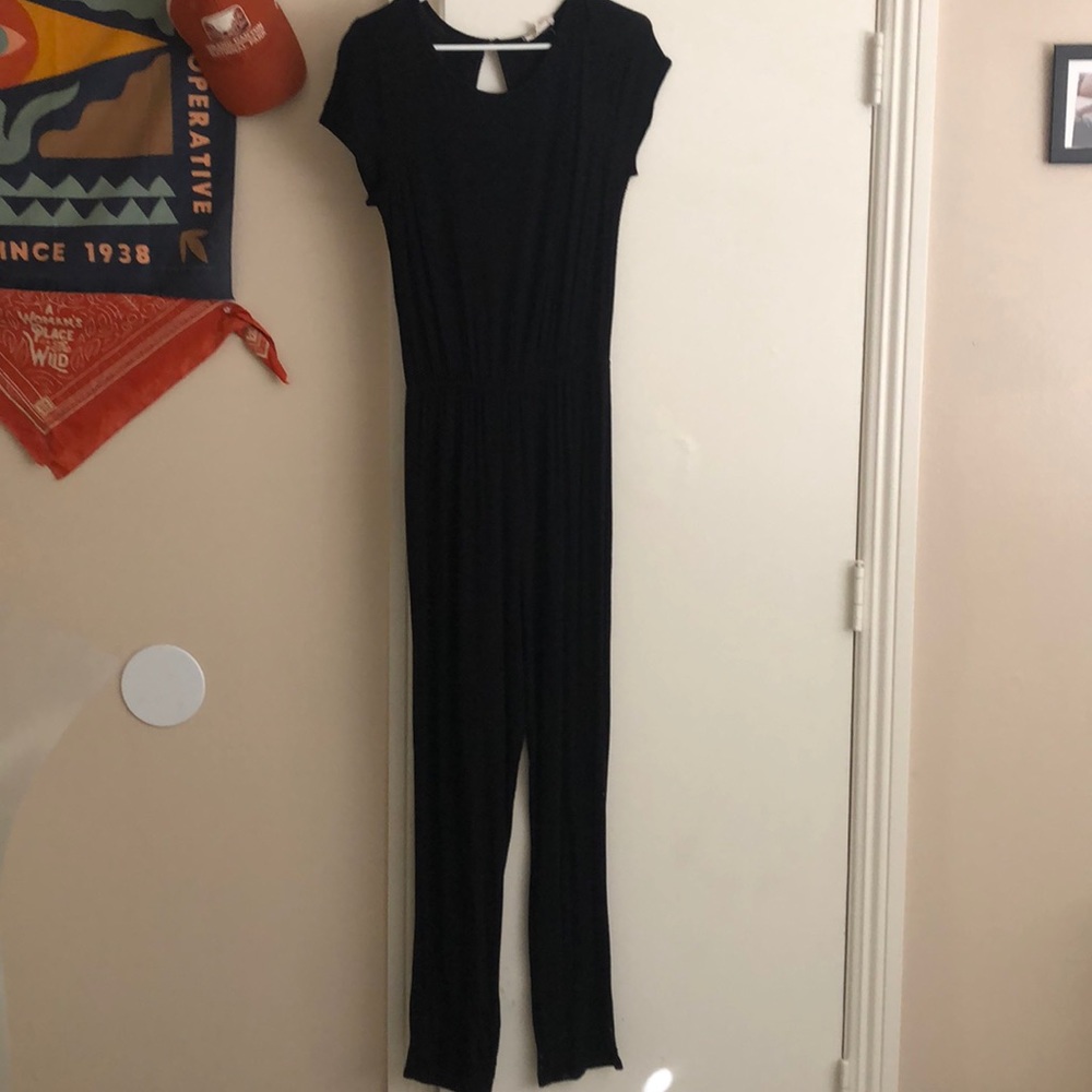 Black jumpsuit